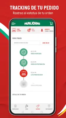 Papa John's El Salvador android App screenshot 3