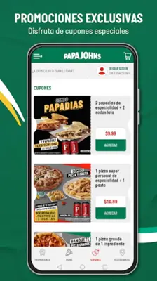 Papa John's El Salvador android App screenshot 6